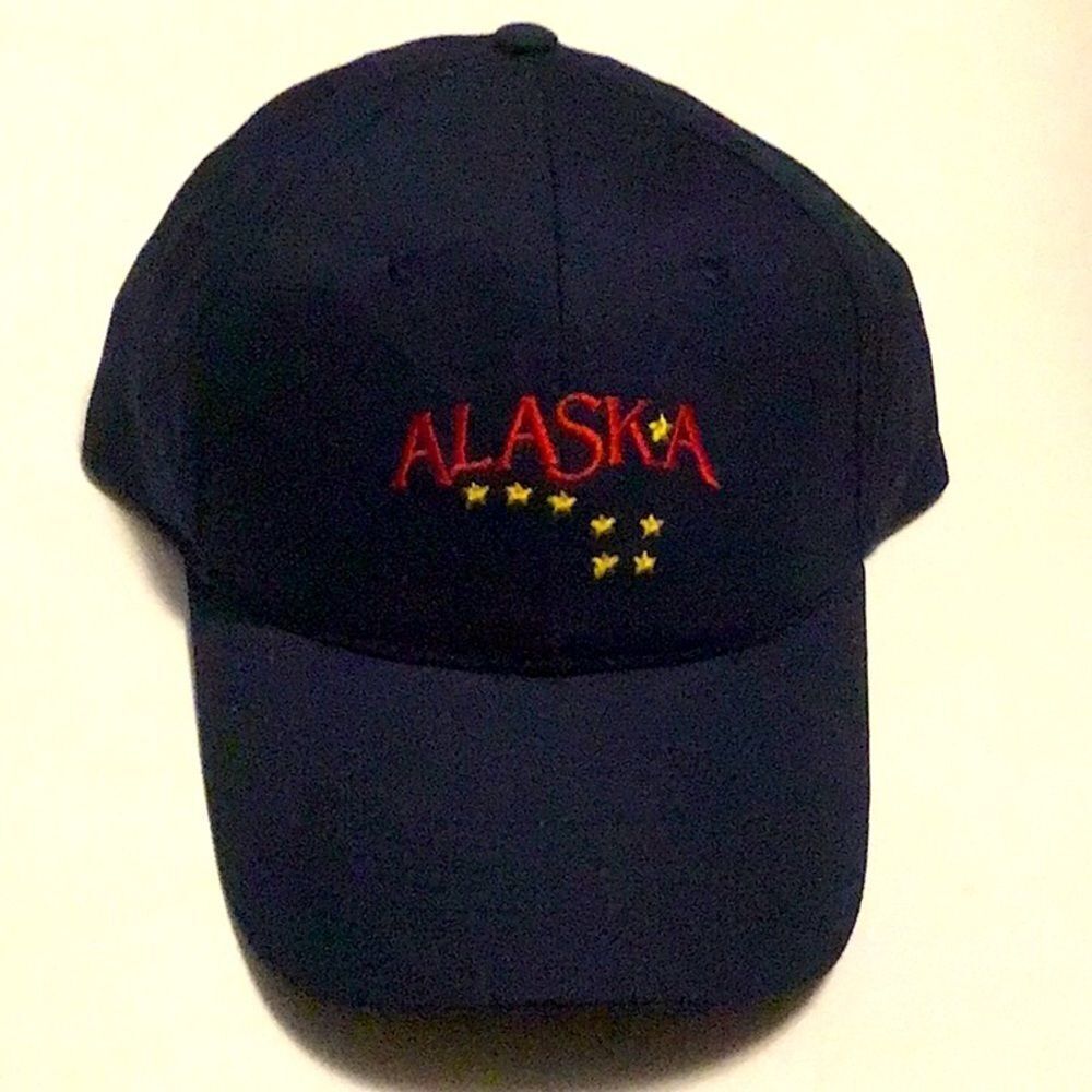 Alaska shirt company NWT blue snap back baseball‎ hat